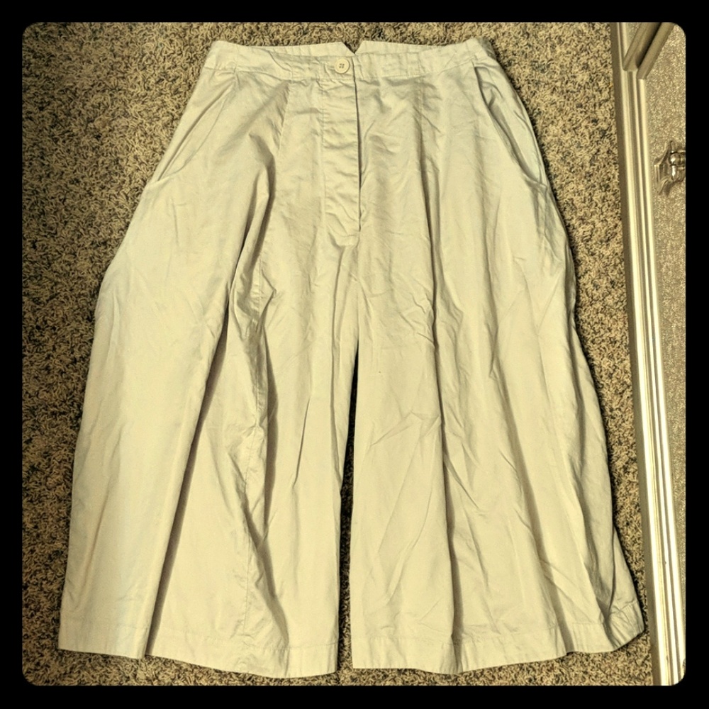 Rundholz Black Label Wide Leg Capri Pants